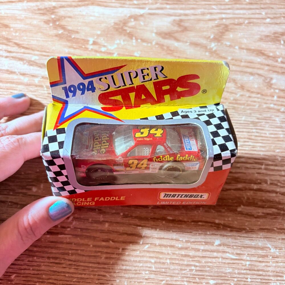 Matchbox 1994 Mike McLaughlin #34 Fiddle Faddle Super Stars